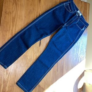 Jordache Vintage Crop Denim Jeans size 26